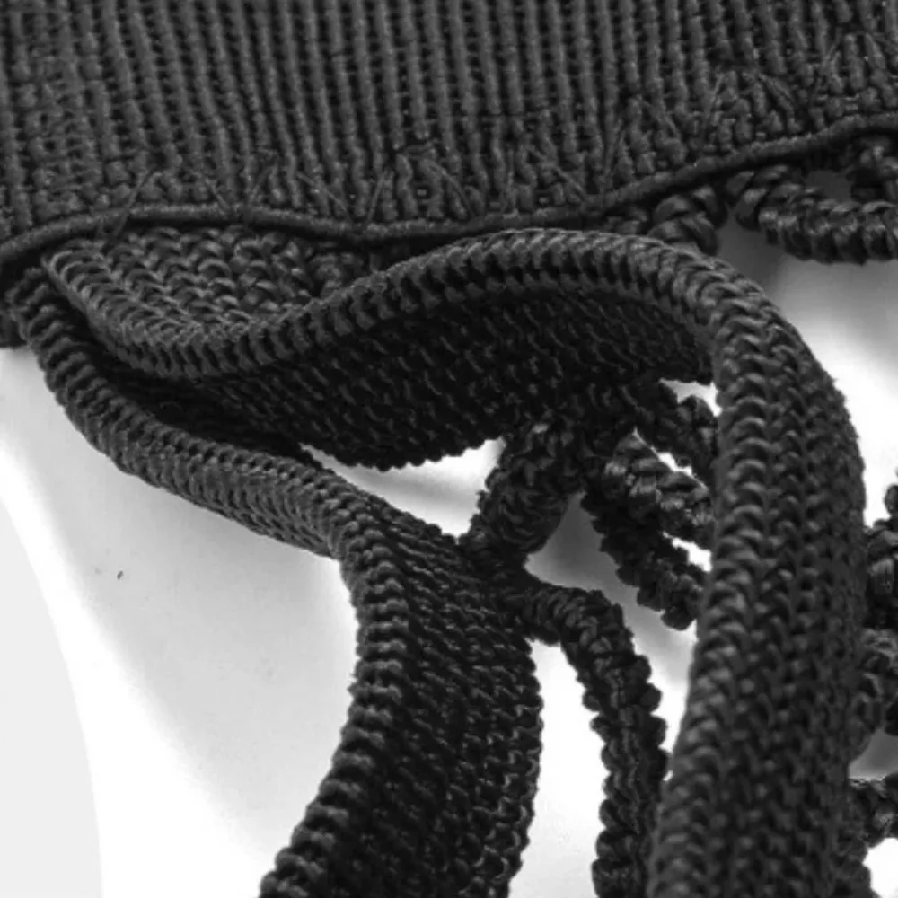 Motorcycle Cargo Net Double Layer for Helmet Storage Luggage with Hooks