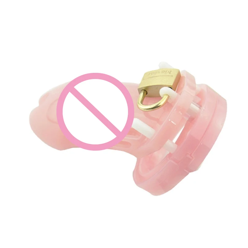 Penis Chastity Cage 5 Size Rings Male Sex Toy