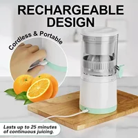 Portable Electric Juicer USB Charging Orange Lemon Fruit Blender Mini Household Juice Squeezer Mixer Citrus Juicer Fruit Juicer 2