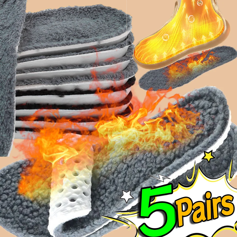 Heel Insoles Orthopedic Insoles 5 Pairs for Men Women Sports Shoes