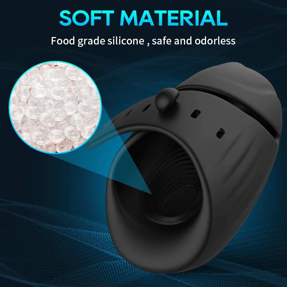 Vibratore bluetooth per massaggio del pene e benessere maschile_voghion.com
