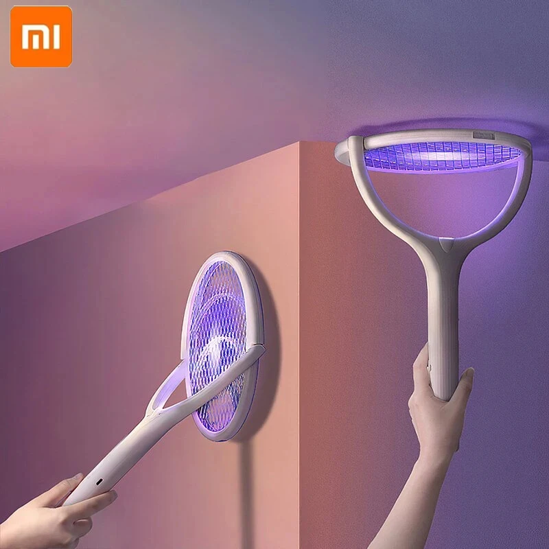 

Xiaomi Electric Mosquito Killer 90 Degree Rotatable Mosquito Killer Lamp Electric Shocker 365nm UV Light Bug Zapper Trap Flies S