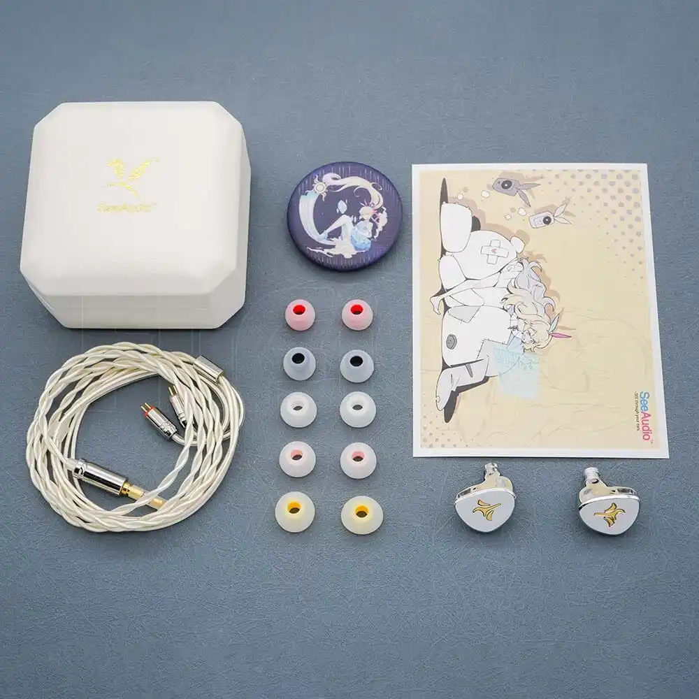 Seeaudio Yume2 Yume Ii 1dd+2ba Hybrid In-ear Earphone