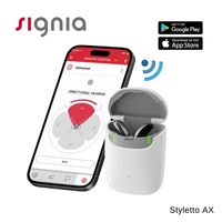Signia Styletto AX Hearing Aids(1/2/3/5/7AX)1 Pair Digital Computer programmable bluetooth IPhone(MFI)/Android(ASHA)110dB 1