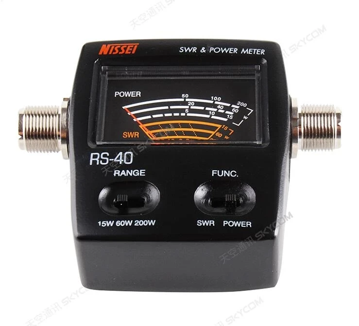 

RS-40 SWR/Watt измеритель мощности NISSEI 125-525 МГц UHF/VHF двухдиапазонный для любительского мобильного радио
