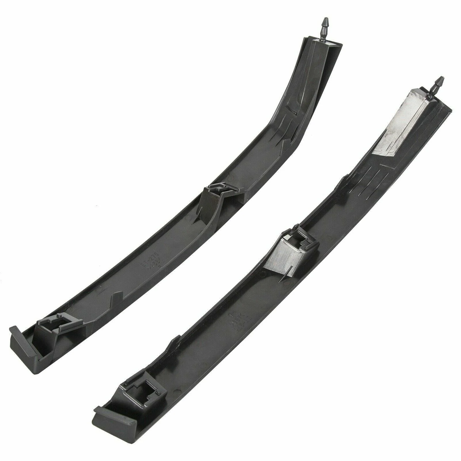 A Pair Car Headlight Molding Trim Lower Filler Panel For 2004-2015 Nissan Titan Armada QX56 622357S300 622347S300