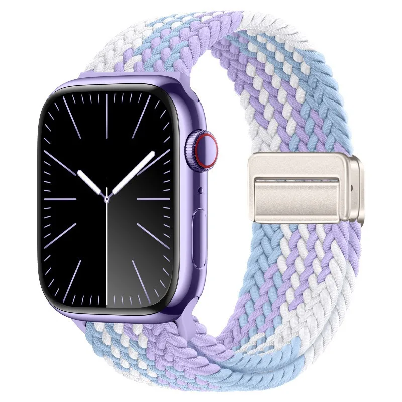 Elegant Braided Magnetic Nylon Bracelet