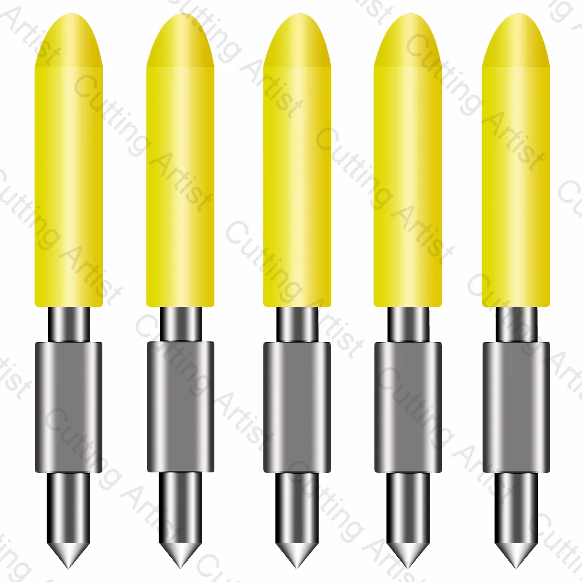 5 Pz 30 Gradi Cb15 Cb15U Lama Per Silhouette Cameo 3 2 1 Ritratto 2 1 Curio Con Molle Taglierina In Vinile