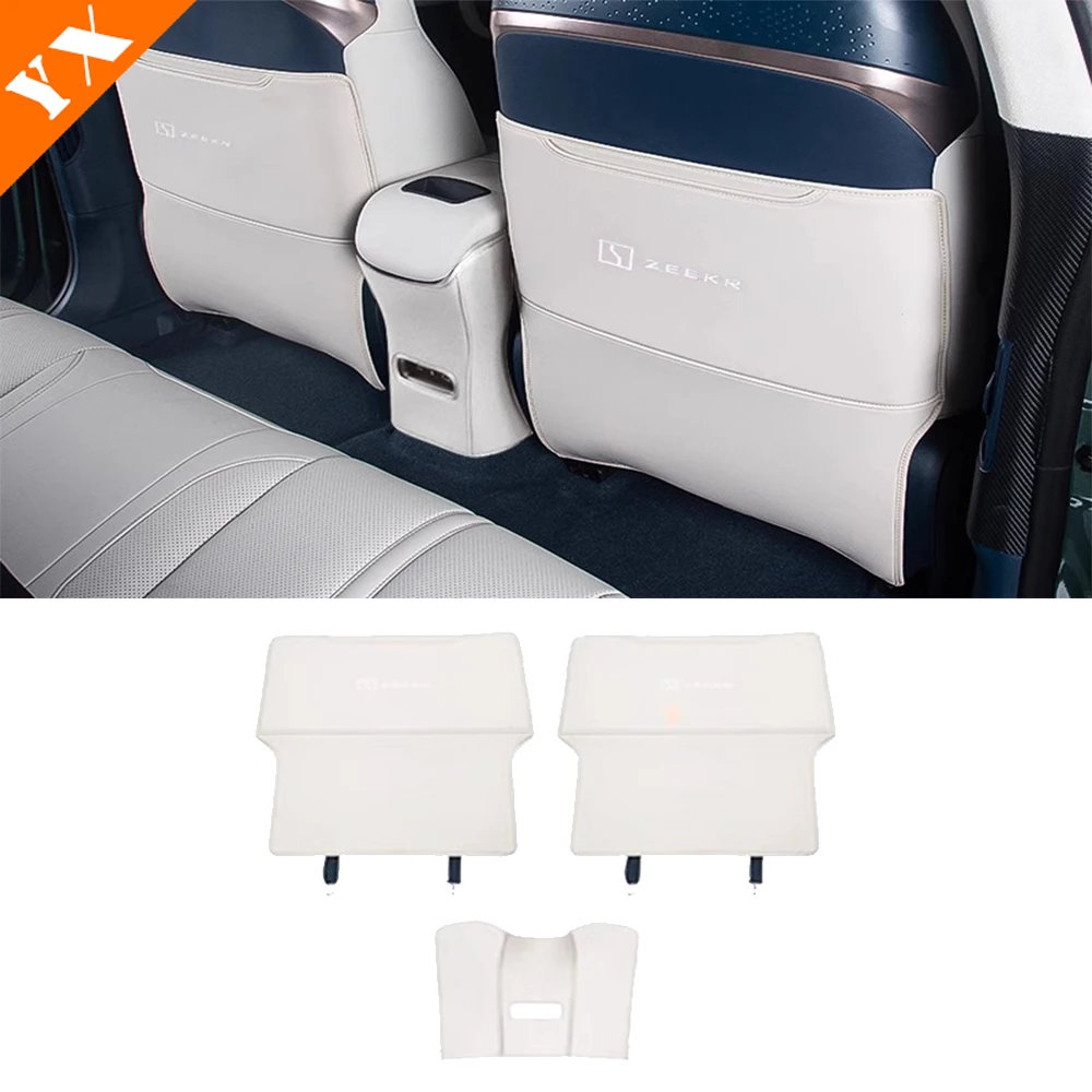 For GEELY Zeekr X 2023-2024 Leather Car Accessories Front Seat Rear Anti  Kick Dust Board Pad Frame Cover Interior - AliExpress