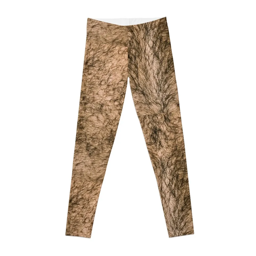 Hairy Legs Costume Funny Leggings Sportswear woman gym harem pants