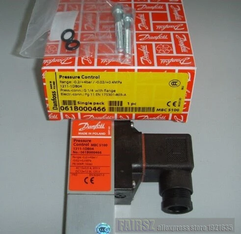 Original DAN.FOSS Pressure Control Switch MBC5100 1211-1DB04 061B000466 FAIRSZ STORE