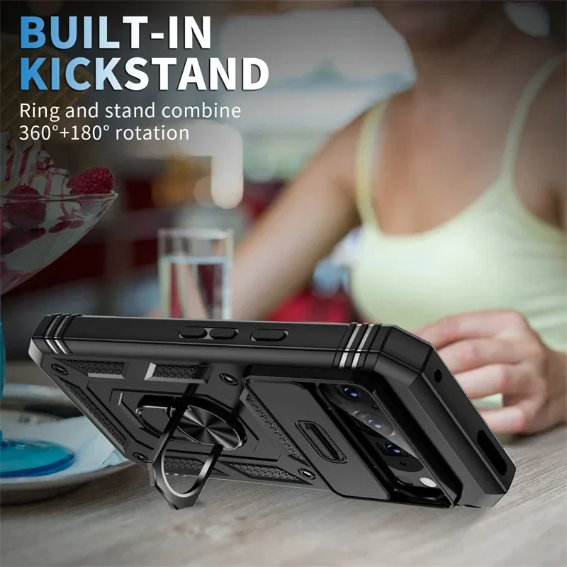 Triple-Layer Rugged Armor Shockproof Protective Case