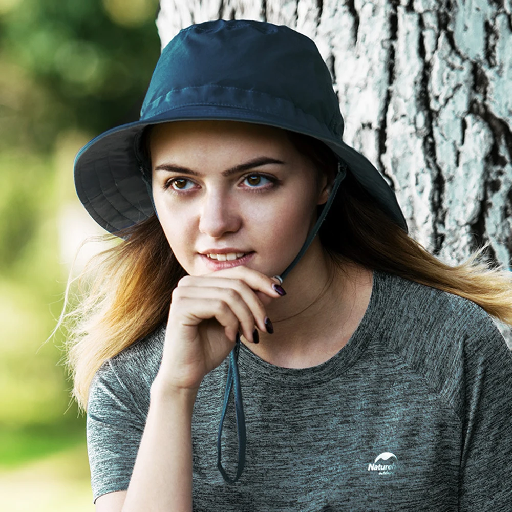 Naturehike Sun Protection Mountaineering Hat Sunscreen Hat Hiking Big Eaves Outdoor Shading Quick Drying Travelling Fishing Caps