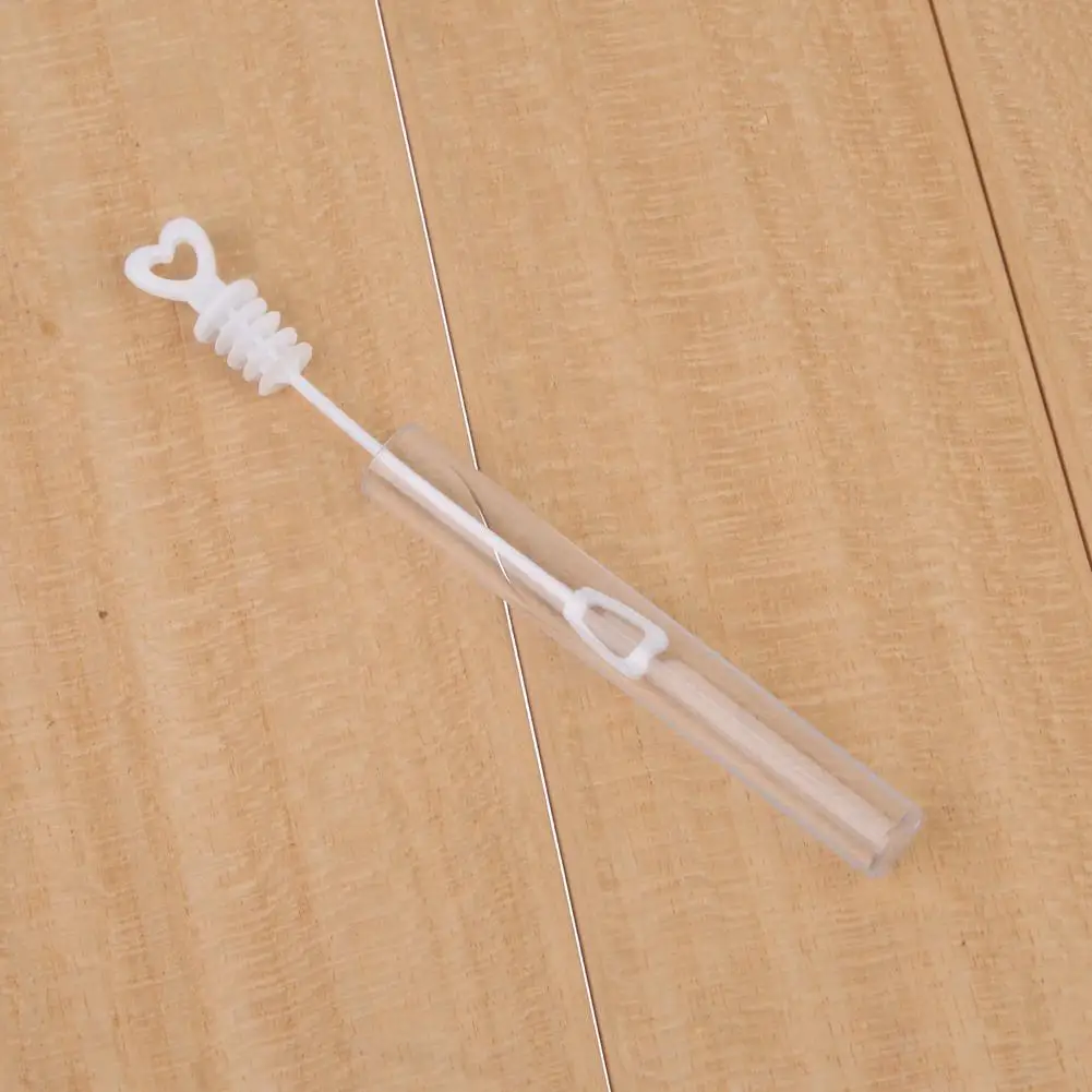 100pcs Bubble Wands Toys Creative Design Bubble Blowing Maker Fun Birthday Decorations Bubble Making Devices for Anniversaries