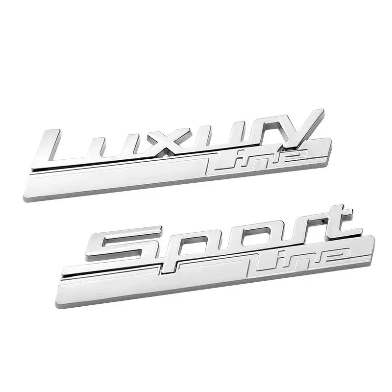 Для BWM Sport Luxury Line Логотип боковое крыло эмблема значок наклейка F10 G30 E46 E39 E36 E90 F30 F20 E60 автомобильные аксессуары Для BWM Sport Luxury Line Логотип боковое крыло эмблема значок наклейка F10 G30 E46 E39 E36 E90 F30 F20 E60 автомобильные аксессуары