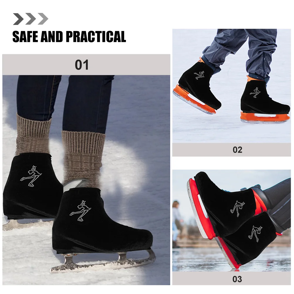 

Skating Equipment Shoes Covers Skates Boot Elasticity Ice Sleeve Polyester Accessories