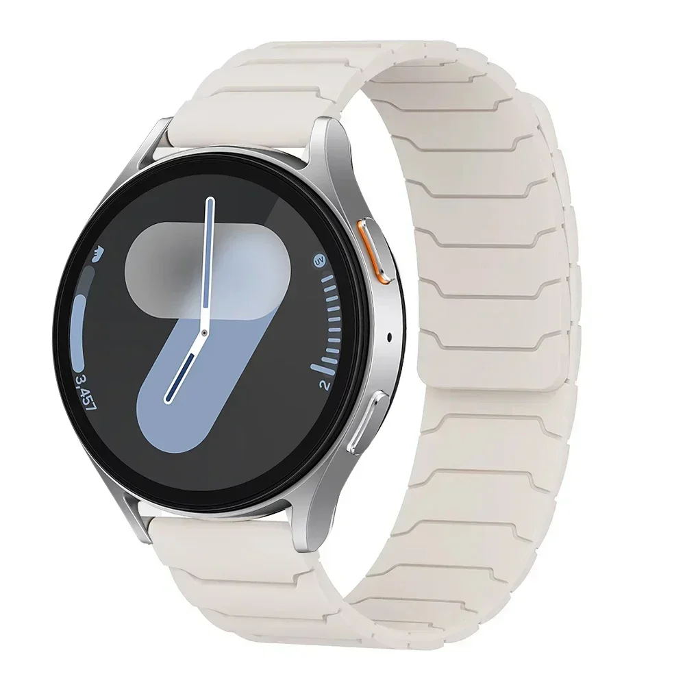 Magnetic Silicone Ultimate Watch Strap Bracelet, 22mm/20mm