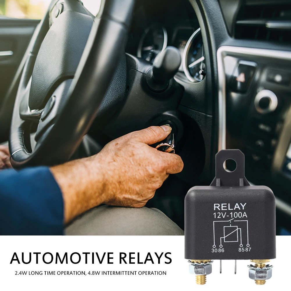 12V 100A Automobile Current Protective Relay Car Power Control Module