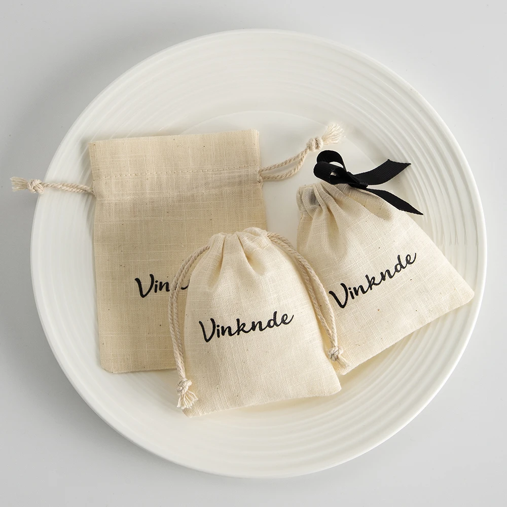 Amazon Prime Shopping Canada 50pcs Cotton Muslin Drawstring Bag