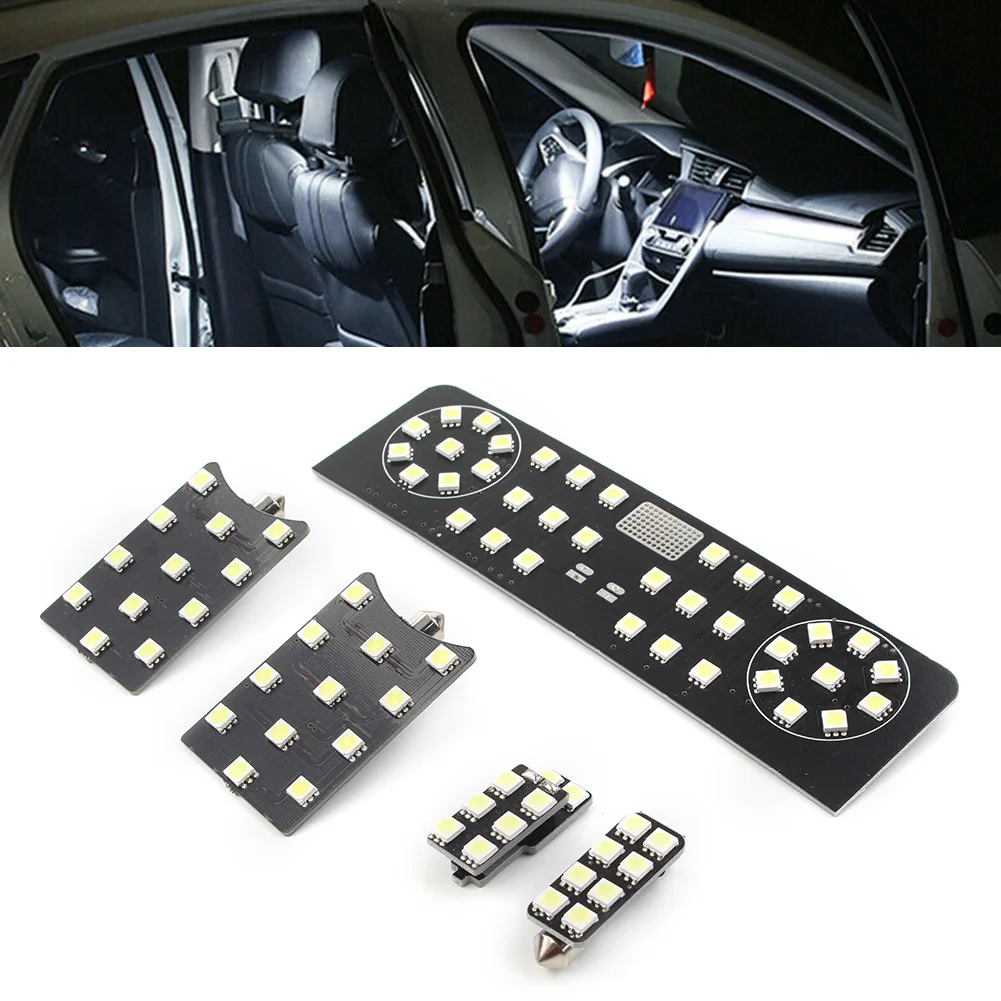 

Лампы для чтения салона автомобиля, яркие лампы для Volkswagen Tiguan без skylight, 2009-up, 5 шт./комплект