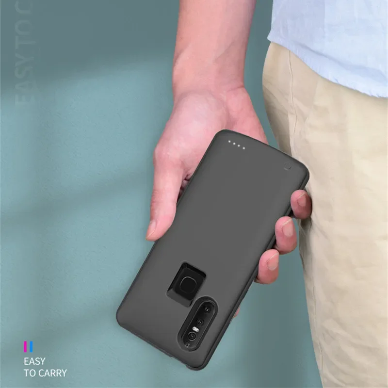 Powerbank Case For Huawei P30 Lite External Battery Cases Protable Charger Power Bank Cover For Huawei Nova 4E Charging Cover