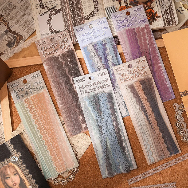 Lace Aesthetic Sticker Set 2
