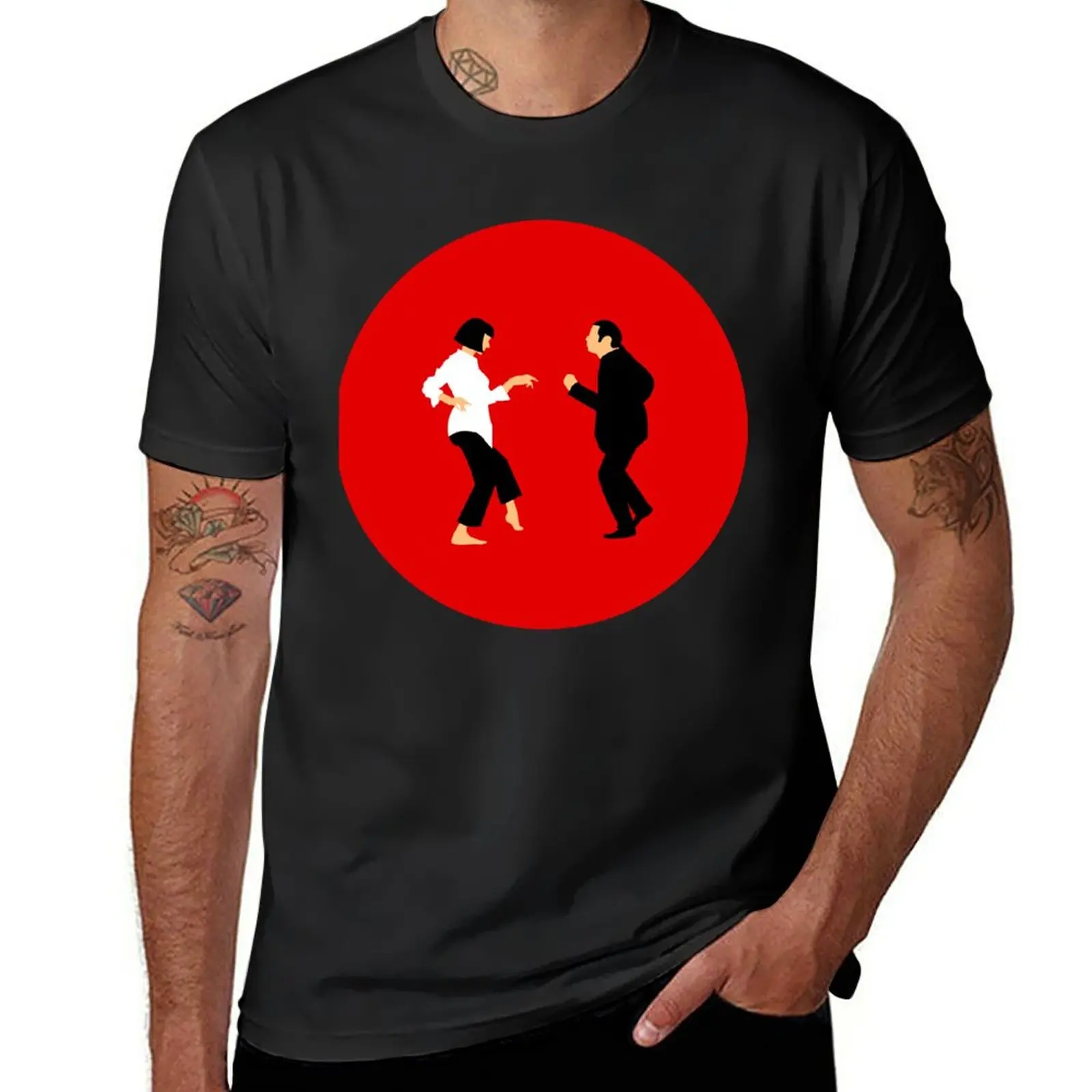 

New Pulp Fiction T-Shirt sublime t shirt summer top quick drying shirt kawaii clothes Men's t-shirt