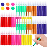 5-20Packs 6-Color Mini Watercolor Pen 9.5cm Graffiti Painting Pen Suitable for Paper Non-woven Canvas Painting DIY Drawing Pen 1