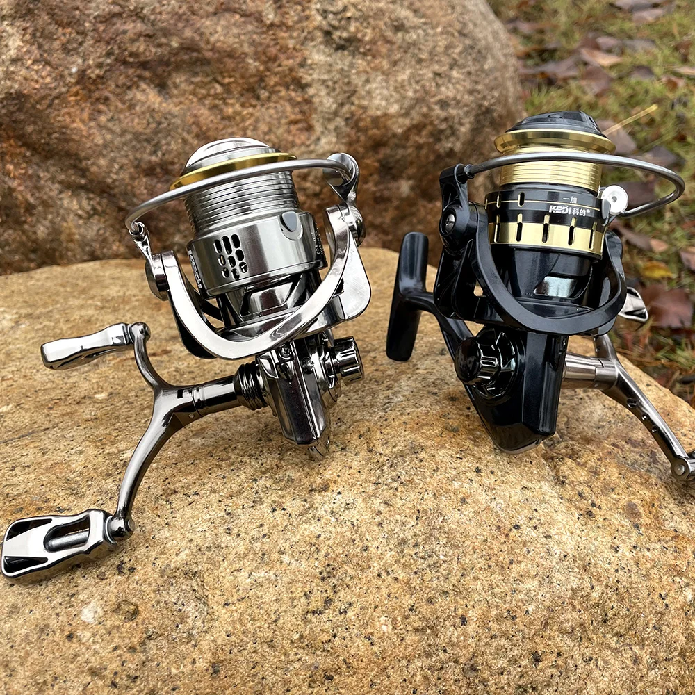 Ghotda Fishing Reel 1500s3000s Screw In Handle Max Drag 8kg Dlouble