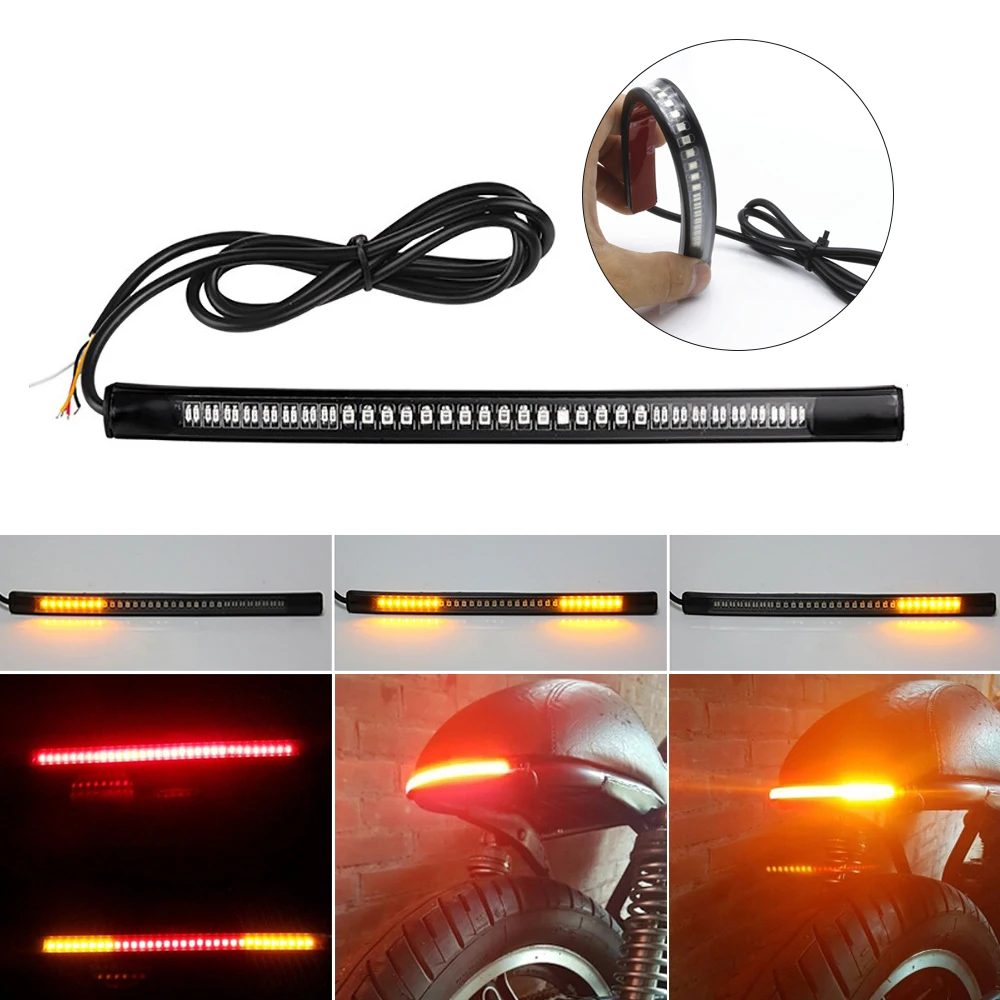 Las Mejores Ofertas En Luz De Freno Trasero Motocicleta Y Conjuntos Para Power Chrome | EBay