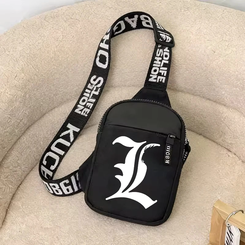 Borsa a Tracolla Cartoon Carina per Uomo Adulto, Sportiva Casual Leggera, Mini Borsa per Telefono con Stampa Anime, Regalo - immagine 3