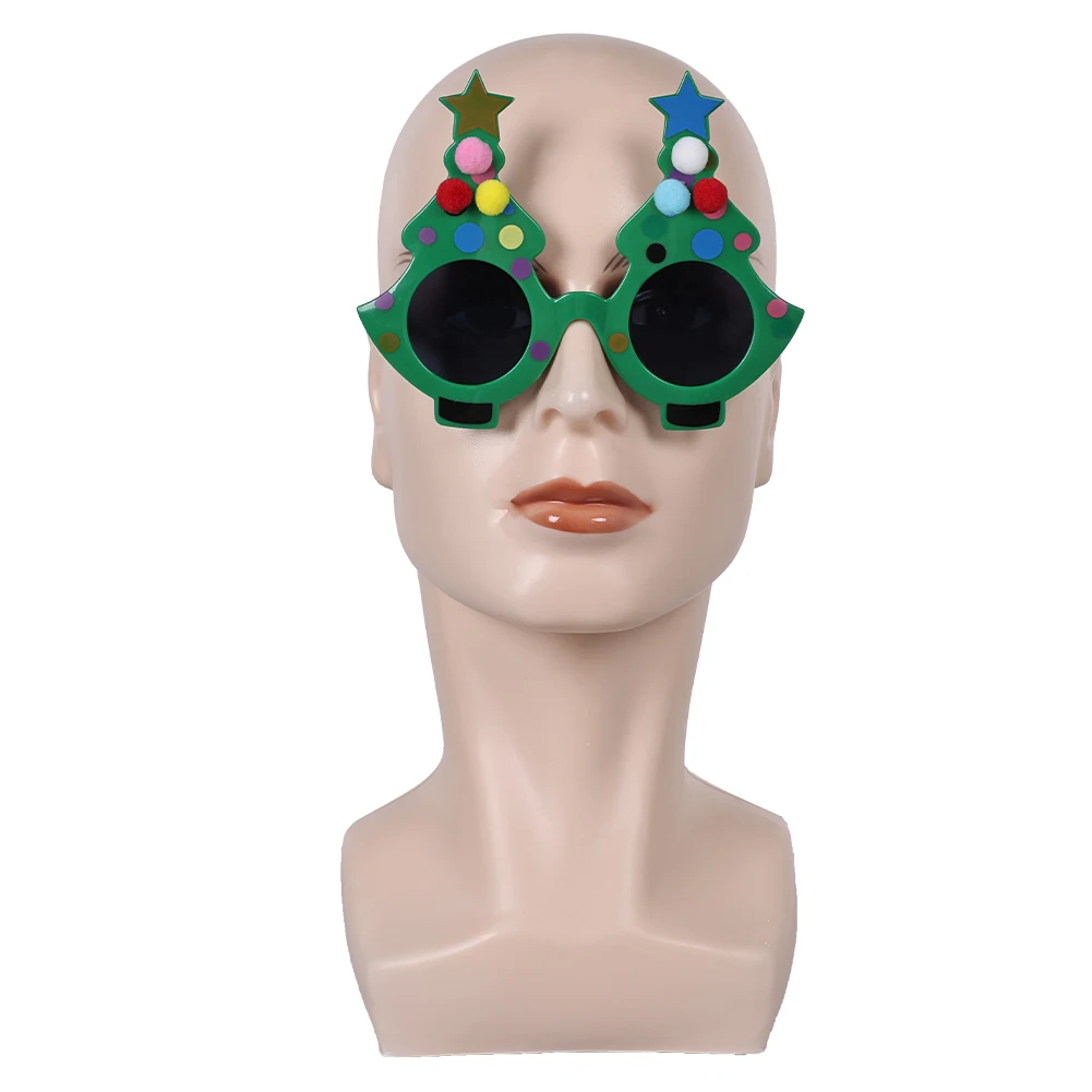 Art Clown Santa Claus Glassess Mask Hat Movie Terrifier 3 Cosplay Fantasy Costume Accessories Men Fantasia Prop Man Xmas