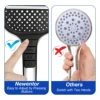 High Pressure Shower Head 7 Modes Adjustable Showerhead With Hose Saving Water One-Key Stop Spray Nozzle Bathroom Accessories 3