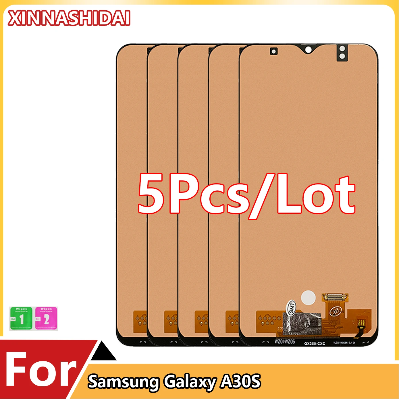 5 шт./лот для Samsung A30s LCD A307 ЖК-дисплей A30S сенсорный экран дигитайзер в сборе 100%