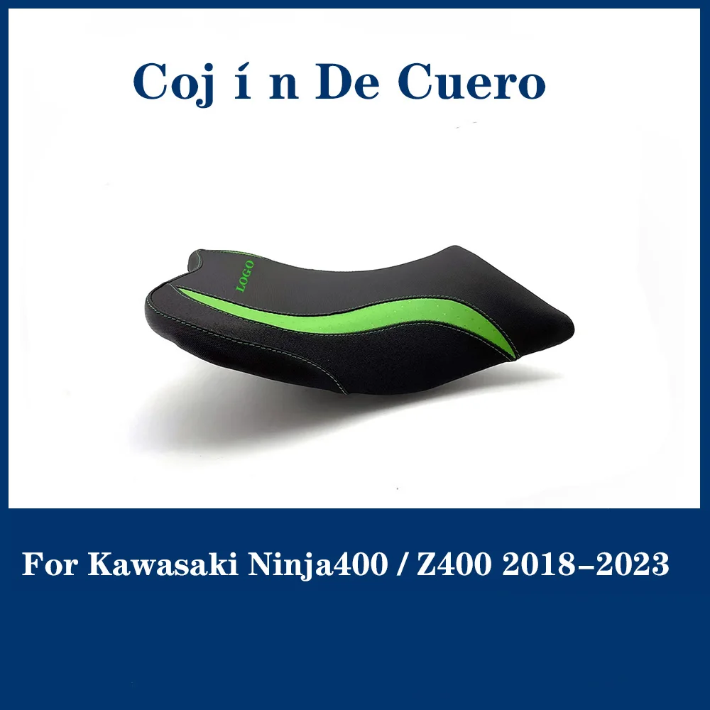 Suitable for Kawasaki Ninja 400 Z400 2018-2023 Synthetic Leather Passenger Seat Cushion Single Seat Cover