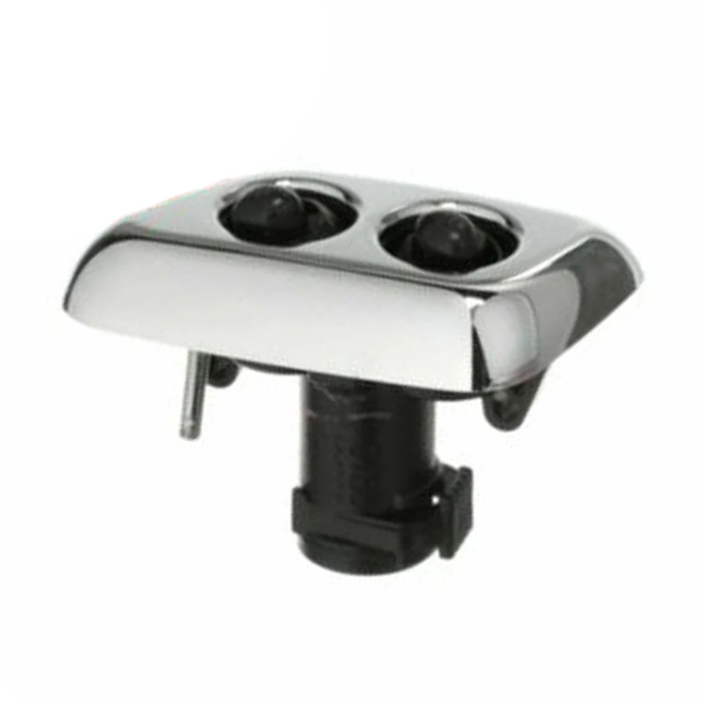 

Brand New Washer Nozzle Nozzle Good Performance Left Not Universal Fitment 04805833AA 4805833AA Black+Silver Color