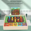 Montessori Color Classification Catching Worms Game Early Educational Intelligence Development Toys for Kids Birthday Gifts 4