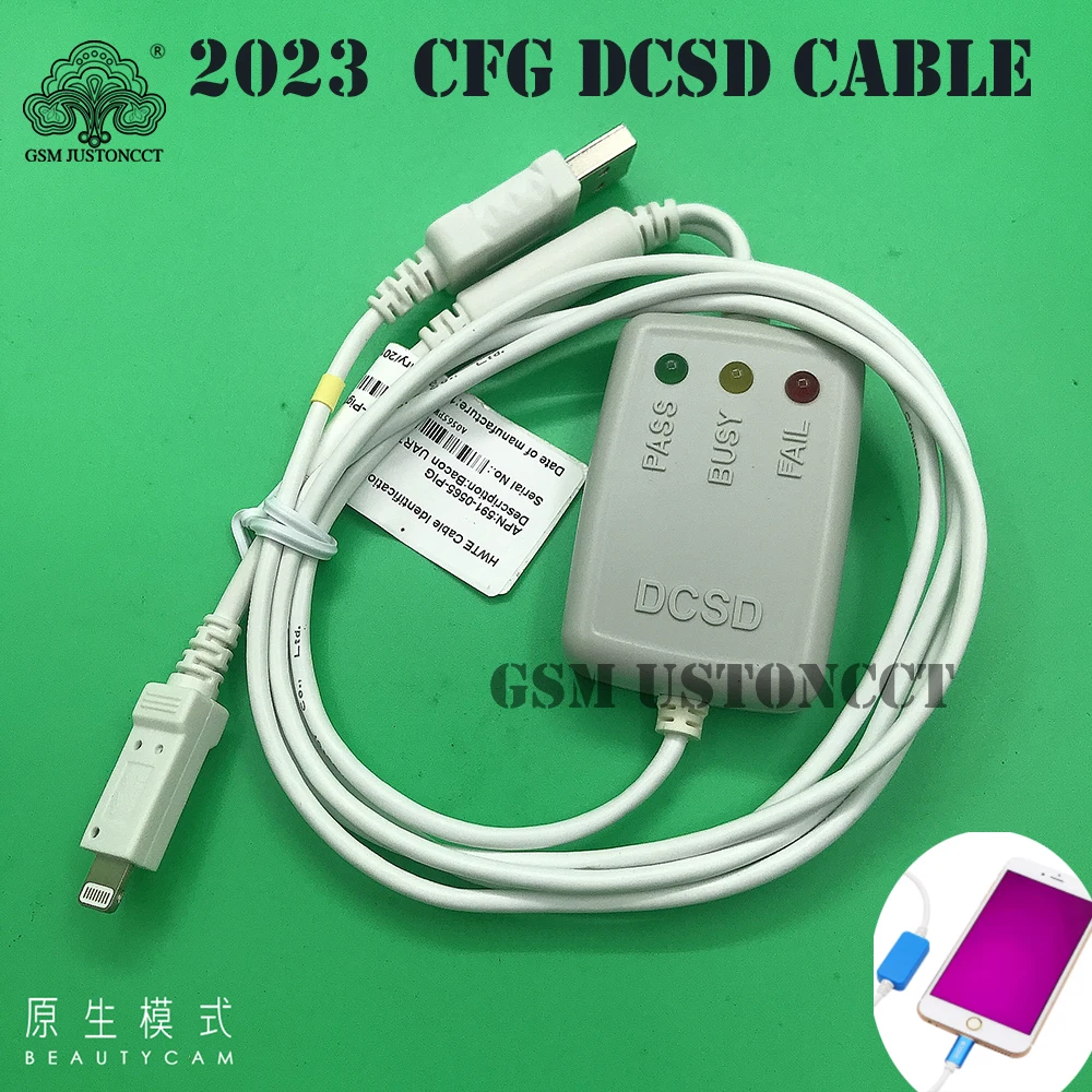 Кабель Magico-data CFG DCSD для iPhone 6s-x и iPad, фиолетовый экран ...