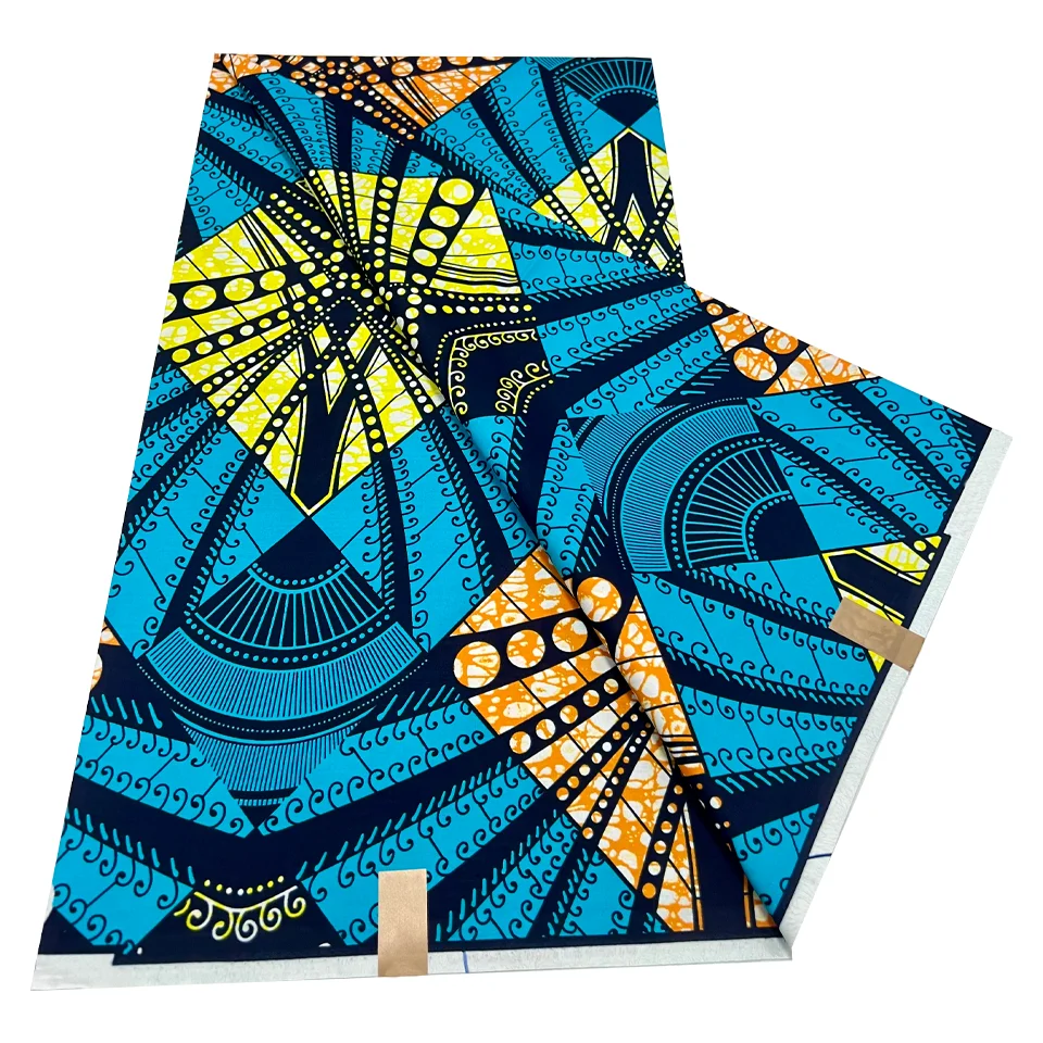 Factory original holland Wax Fabrics African Wax Print Cotton Real Fabrics