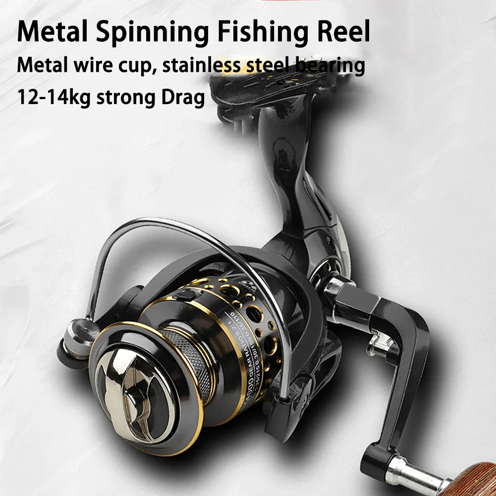 Garosa Baitcasting Gear DEUKIO moulinet de pêche en mer à grande