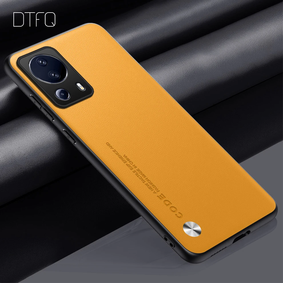 Luxury Leather Shockproof Back Cover