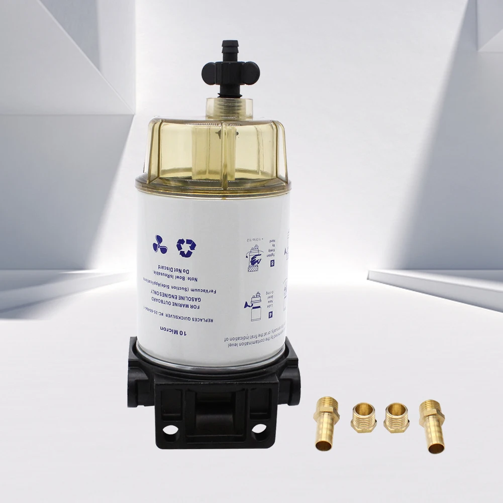 Fuel Filter/Water Separating System 3/8 Inch NPT Port Fuel Oil/Water
