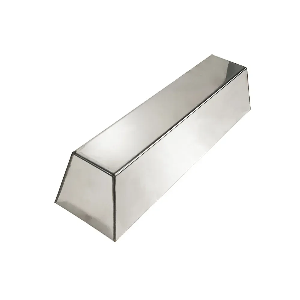10-14In Stainless Steel Mud Pan Anti Slip Sturdy Accessories Lightweight Drywall Sheared Edges with Reinforced Band Scraping Bar 6