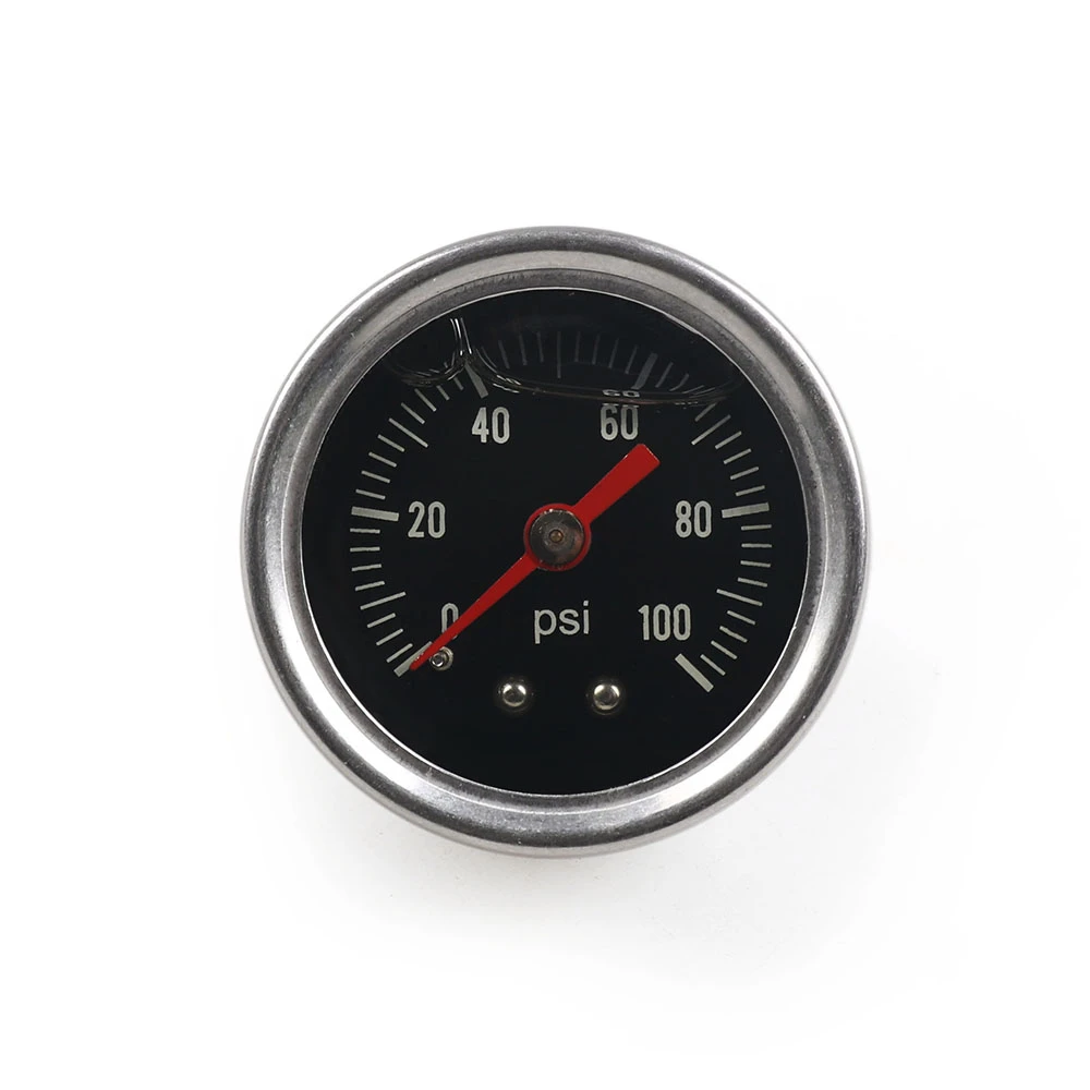 45mm 게이지 조절식 연료 압력 조절기 게이지 0-60psi 0-100psi 리퀴드 크..