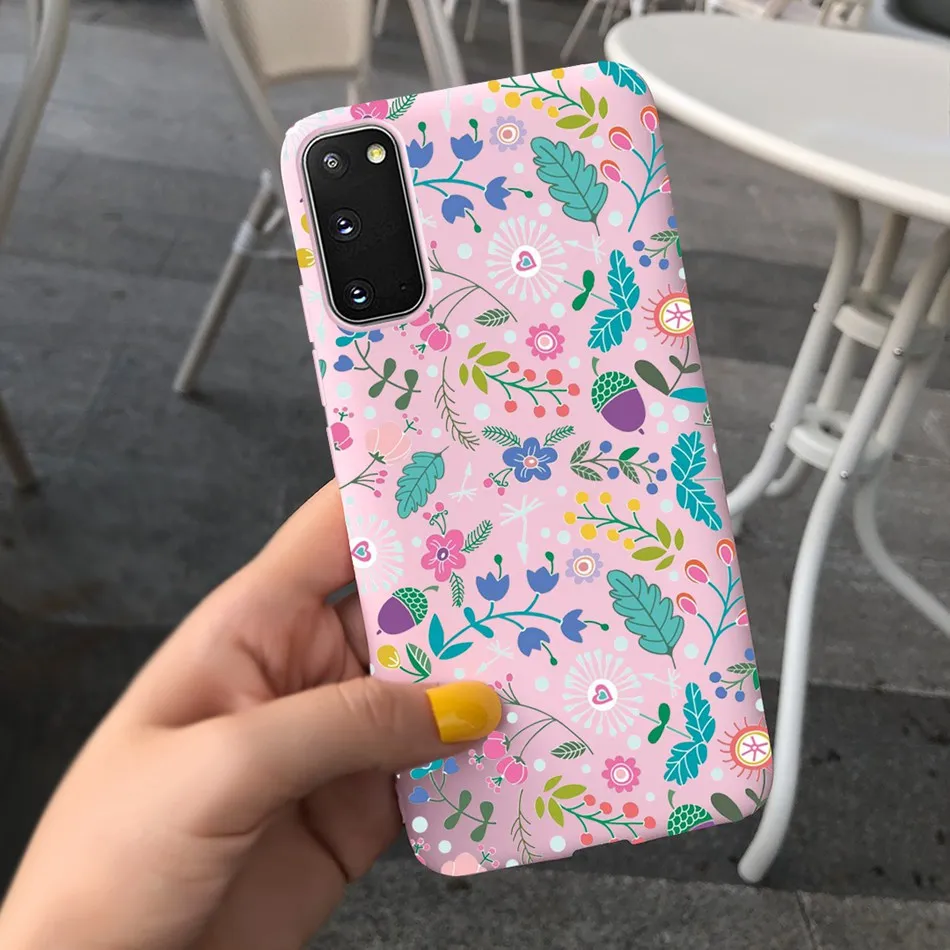 Fashion Girl Flower Candy Color Silicone Phone Case