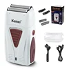 Kemei KM-3382 Men's Electric Shaver  USB Charging Shaving Machine Cordless Shaver Male Professional Hair Clipper Shaved Head 1