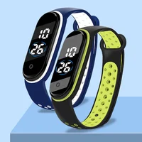Fashion Sports Watch For Kids Children Waterproof Led Digital Watch Ultra-light Silicone Strap Teen Boys Girls WristWatch Unisex 2