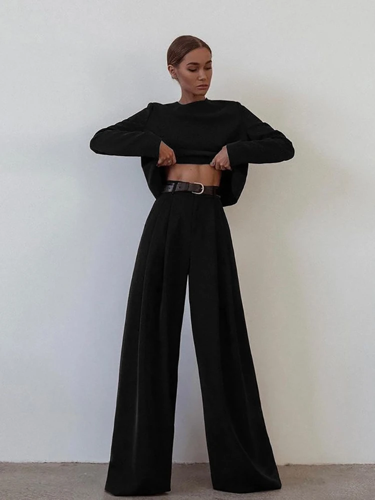 Mnealways18 Classic Wide Pants Floor 