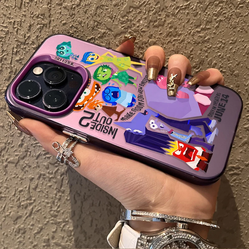Lovely Inside Out 2 Phone Case - Vibrant Design for All-Day Style and Protection