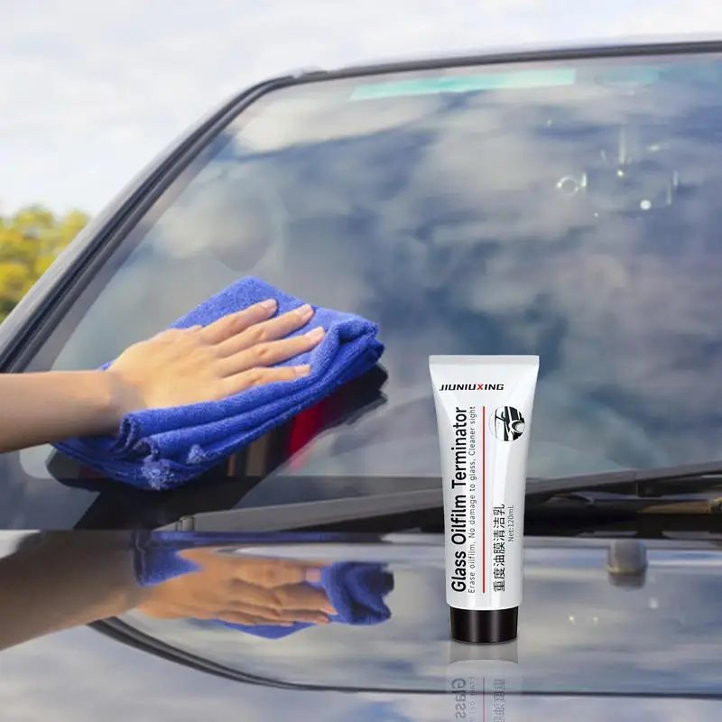 Removedor de película de aceite para coche, pasta de eliminación de película de aceite Universal, crema de eliminación de película de aceite potente, limpiador de parabrisas de protección a largo plazo